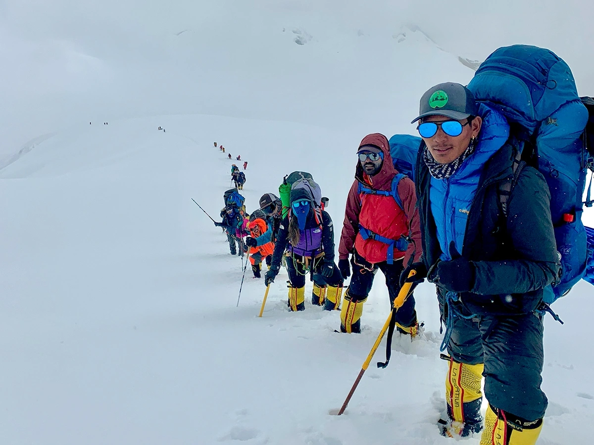 Annapurna expedition camp