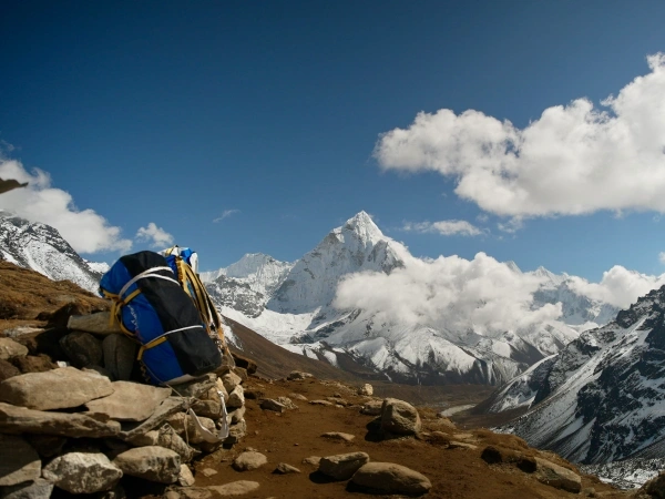 Everest bagpack treking