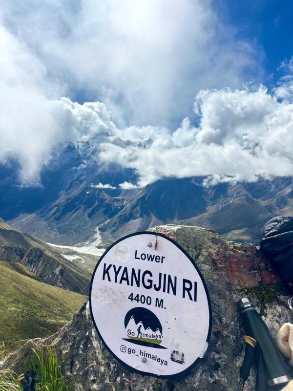 View from Kyangjing RI